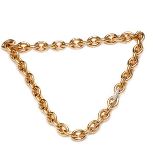 Collier in Gold mit Diamanten