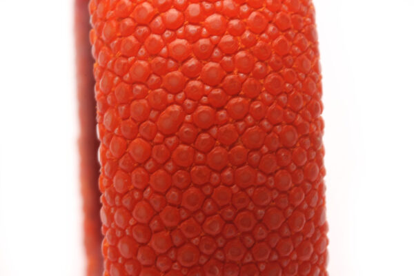 Rochenleder-Armspange, rot