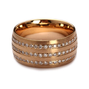 Ring in Gold mit Diamanten