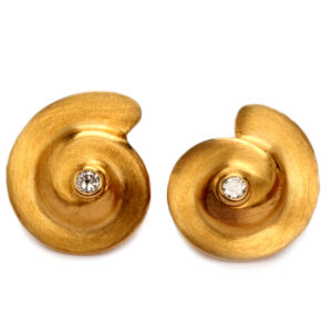 Ohrstecker in Gold mit Diamanten